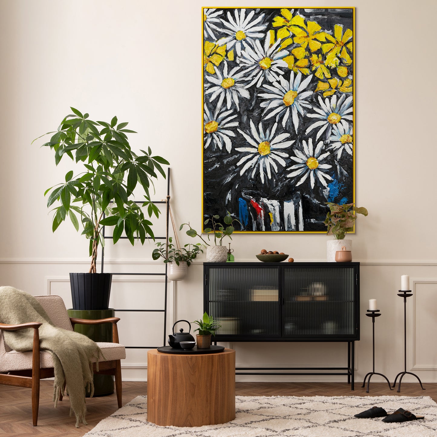 flowers art home decoration pictures for living room