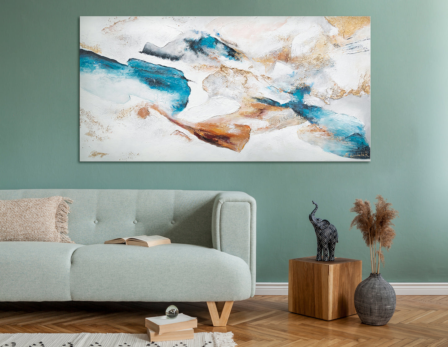 Modern artwork for living room
