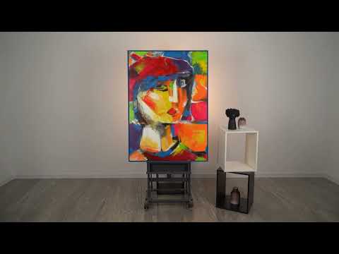Video preview of art painting Striking image