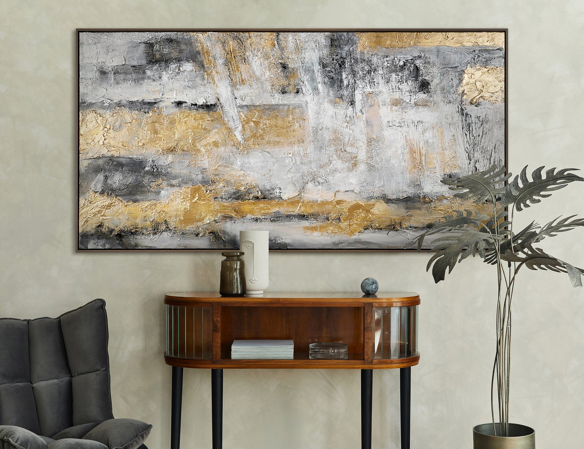 Framed wall art for living room